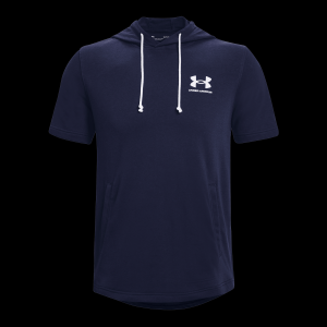 Under Armour Rival Terry Short Sleeve Hoodie - Men's