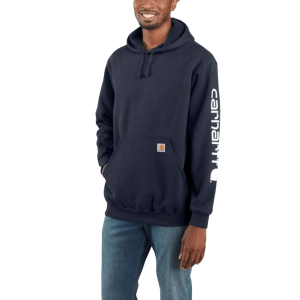 Carhartt Loose-fit Midweight Logo Sleeve Hoodie - Men's
