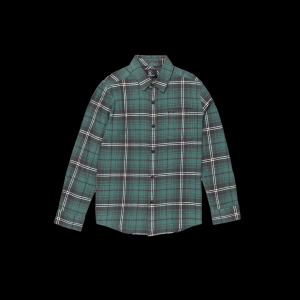 Volcom Caden Plaid Long Sleeve Shirt - Boys'