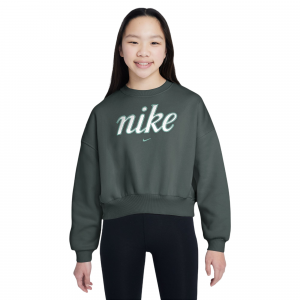 Nike Sportswear Club Fleece Boxy Crew-Neck Sweatshirt - Girls'