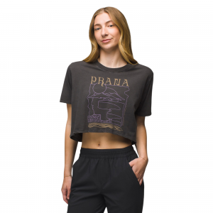 prAna Everyday Vintage-Washed Graphic Crop T-Shirt - Women's