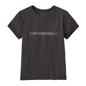 Patagonia '73 Text Logo Organic Ringer Tee - Women's