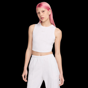 Nike Sportswear Chill Knit Tight Cropped Mini-Rib Tank Top - Women's
