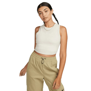 Nike Sportswear Chill Knit Tight Cropped Mini-Rib Tank Top - Women's