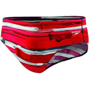 Speedo Endurance+ Color Stroke Brief Swimsuit - Men's