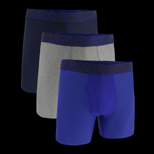 Under Armour Performance Tech 6 in Boxer Briefs 3 Pack - Men's