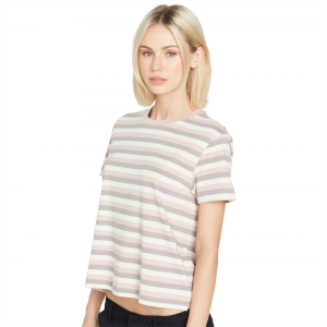 Volcom Halite Stripe Short Sleeve Shirt - Women's
