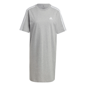 adidas Essentials 3-Stripes Single Jersey Boyfriend Tee Dress - Women's