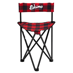 Eskimo Plaid Folding Ice Chair