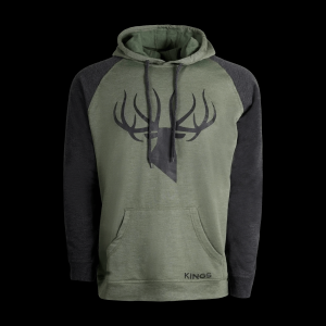 King's Camo Logo Triblend Fleece Hoodie