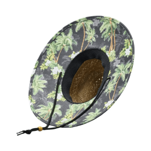 Hemlock Hat Co Palms Straw Lifeguard Hat