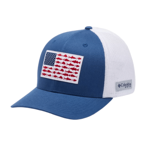 Columbia PFG Mesh Fish Flag Ball Cap
