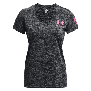 Under Armour Tech Freedom Short-Sleeve V-Neck Shirt - Women's
