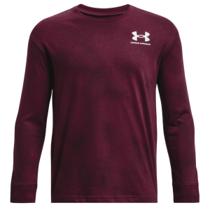 Under Armour Logo Printed Long Sleeve Shirt - Boys'