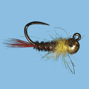 Solitude Fly Tungsten Jig Yellow Sallie Fly (12 Count)