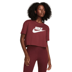 Nike Sportswear Essential Cropped Logo T-Shirt - Women's