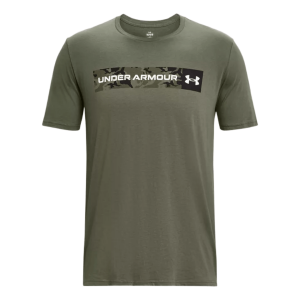 Under Armour UA Camo Chest Stripe Short Sleeve Shirt - Men's
