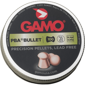 GAMO .22 Cal Pointed Lead-Free PBA Bullet (100 Count)