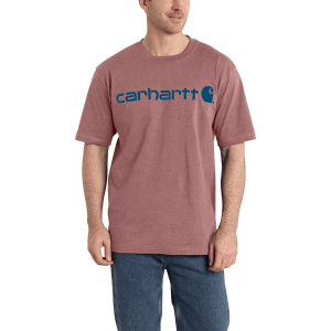 Carhartt Loose Fit Heavyweight Short-Sleeve Logo Graphic T-Shirt - Men's