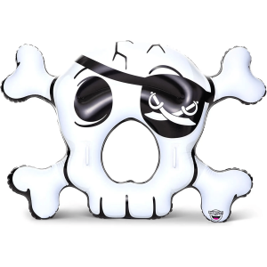 BigMouth Skull And Crossbones Pool Float
