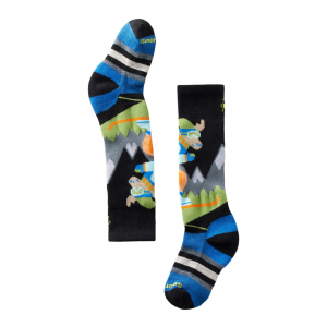 Smartwool Wintersport Full Cushion Mountain Moose Pattern Over The Calf Sock - Youth