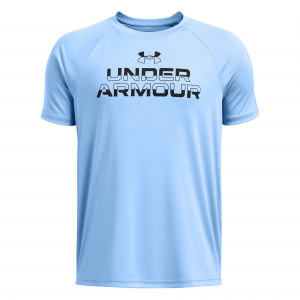 Under Armour Tech Split Wordmark Short Sleeve T-Shirt - Boys'
