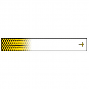 White Water Archery Honeycomb Fade To White Arrow Wraps