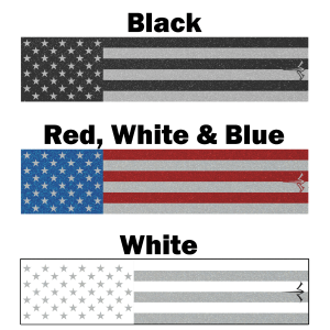 White Water Archery Reflective American Flag Arrow Wrap (15 Pack)