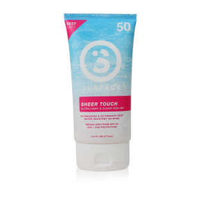 Surface Spf50 Sheer Touch Sunscreen Lotion
