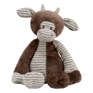 Big Sky Carvers Barnyard Baby Cow Rattle