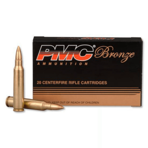 PMC Bronze 223 Remington 55 Grain FMJ 20 Rounds
