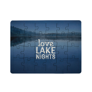 Big Sky Carvers Love Lake Nights Postcard Puzzle