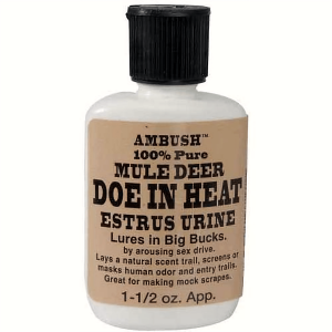 Moccasin Joe Whitetail Doe In Heat Urine Lure