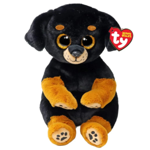 Ty Randi Black Rottweiler Beanie Boo Plush