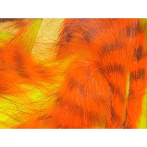 Hareline Dubbin Magnum Tiger Barred Strips