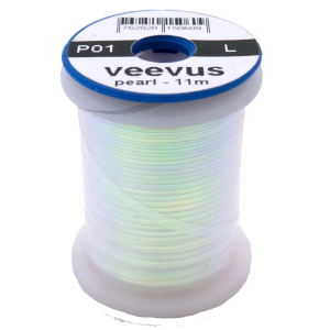 Hareline Dubbin Veevus Pearl Fly Tying Tinsel