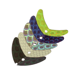 Mack's Lure Tackle Smile Fishing Blade (5 Pack)
