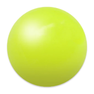 Mack's Lure Tackle 8mm Yellow Chartreuse Smile Blade Round Bead