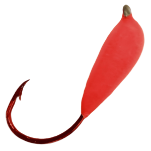 Mack's Lure Tackle Red Glo Hook (2 Pack)