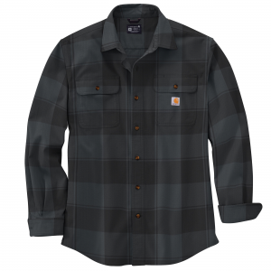 Carhartt Loose Fit Heavyweight Flannel Long-Sleeve Plaid Shirt - Men's
