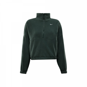 Nike One Therma-FIT Oversized 1/2-Zip Fleece Top - Women's
