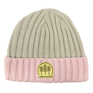 Life is Good Color Cuff Beanie - Women's