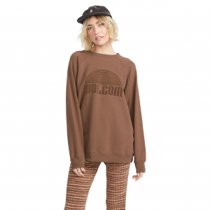 Volcom Stone Magic Boyfriend Crewneck Sweatshirt - Women's