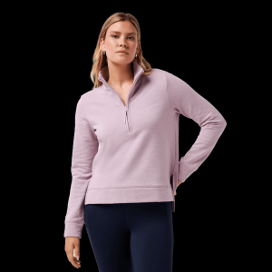TravisMathew Chance Encounter Cloud Fleece Half Zip - Women's