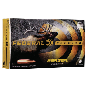 Federal Premium Gold 300 Norma 215 Grain Berger Hybrid Ammunition 20 Rounds