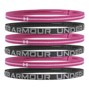 Under Armour Heathered Mini Headband 6 pack - Women's