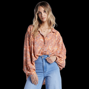 Billabong Day After Day Oversized Button-Down Shirt - Women's