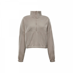 Nike One Therma-FIT Oversized 1/2-Zip Fleece Top - Women's
