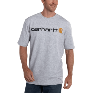 Carhartt Loose Fit Heavyweight Short-Sleeve Logo Graphic T-Shirt - Men's