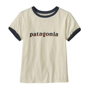 Patagonia '73 Text Logo Organic Ringer Tee - Women's